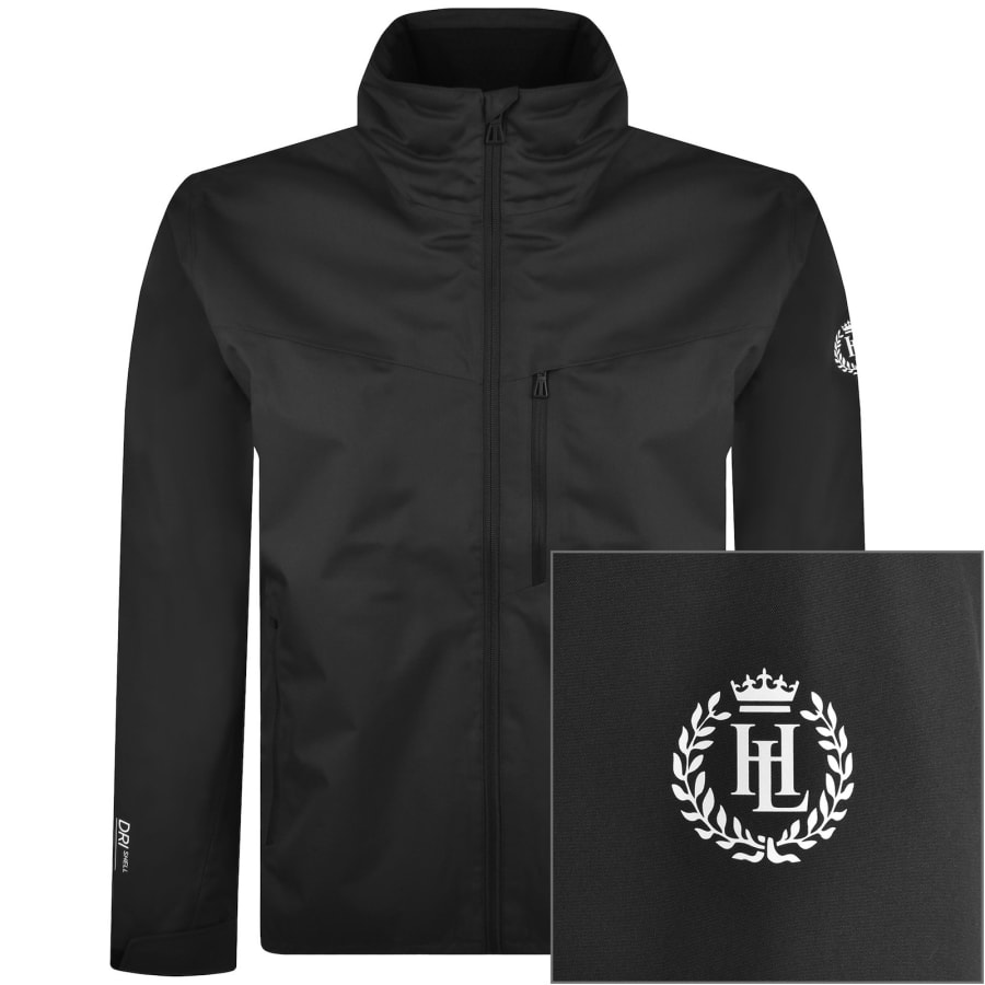 Image number 1 for Henri Lloyd Breeze Hooded Jacket Black