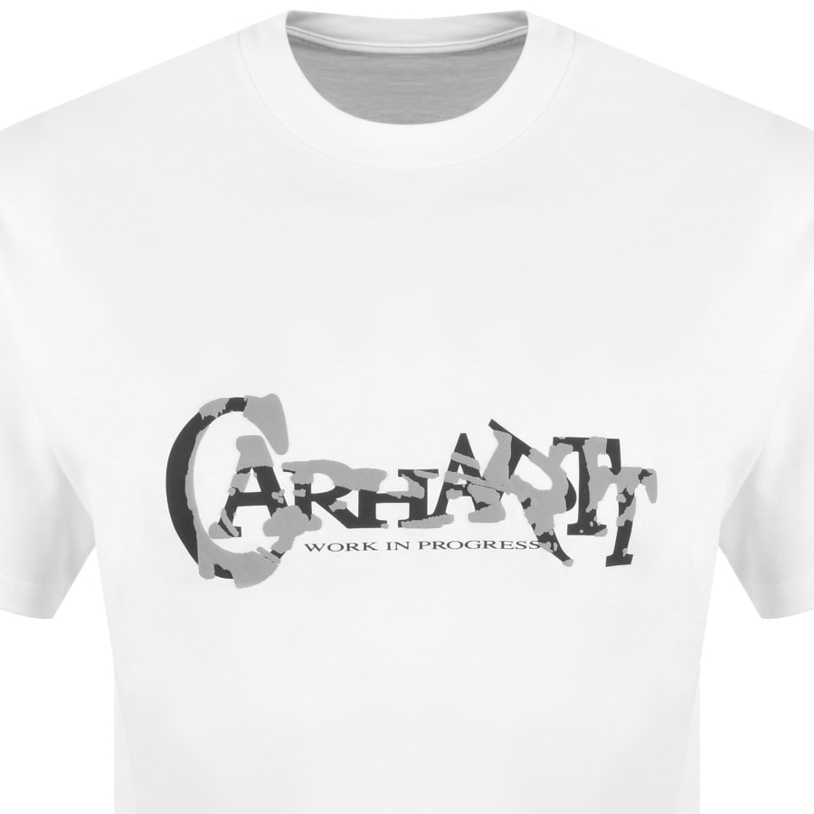 Image number 2 for Carhartt WIP Chinsel Script T Shirt White