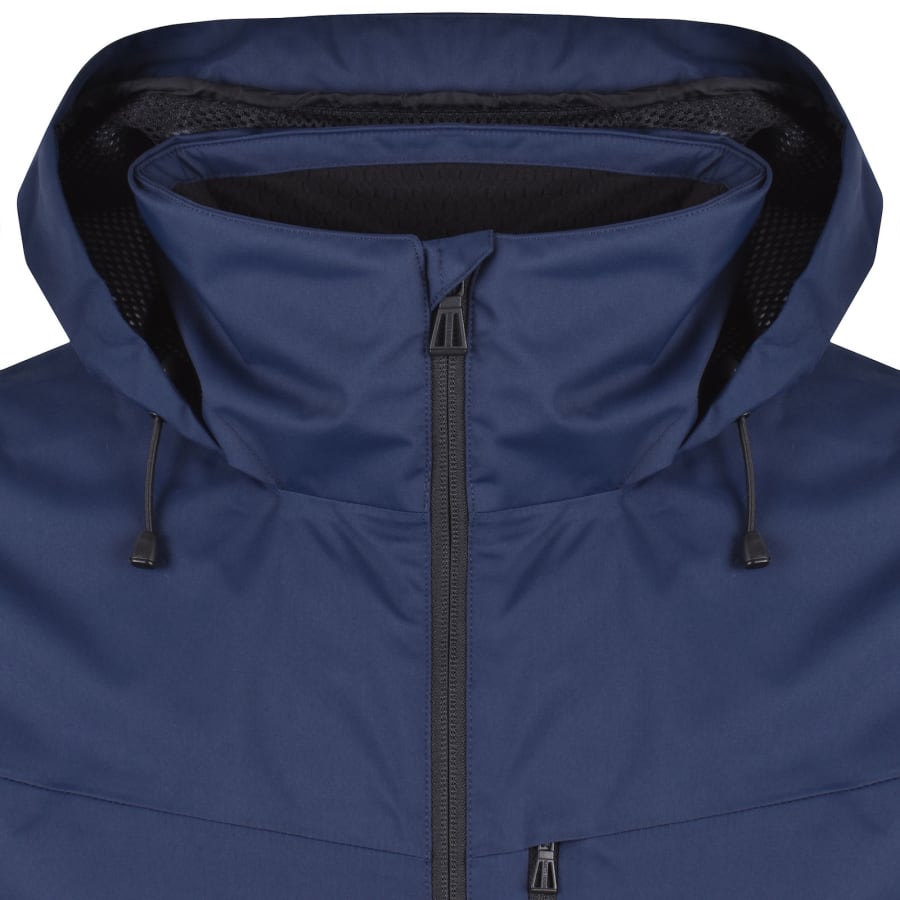 Image number 4 for Henri Lloyd Breeze Hooded Jacket Navy
