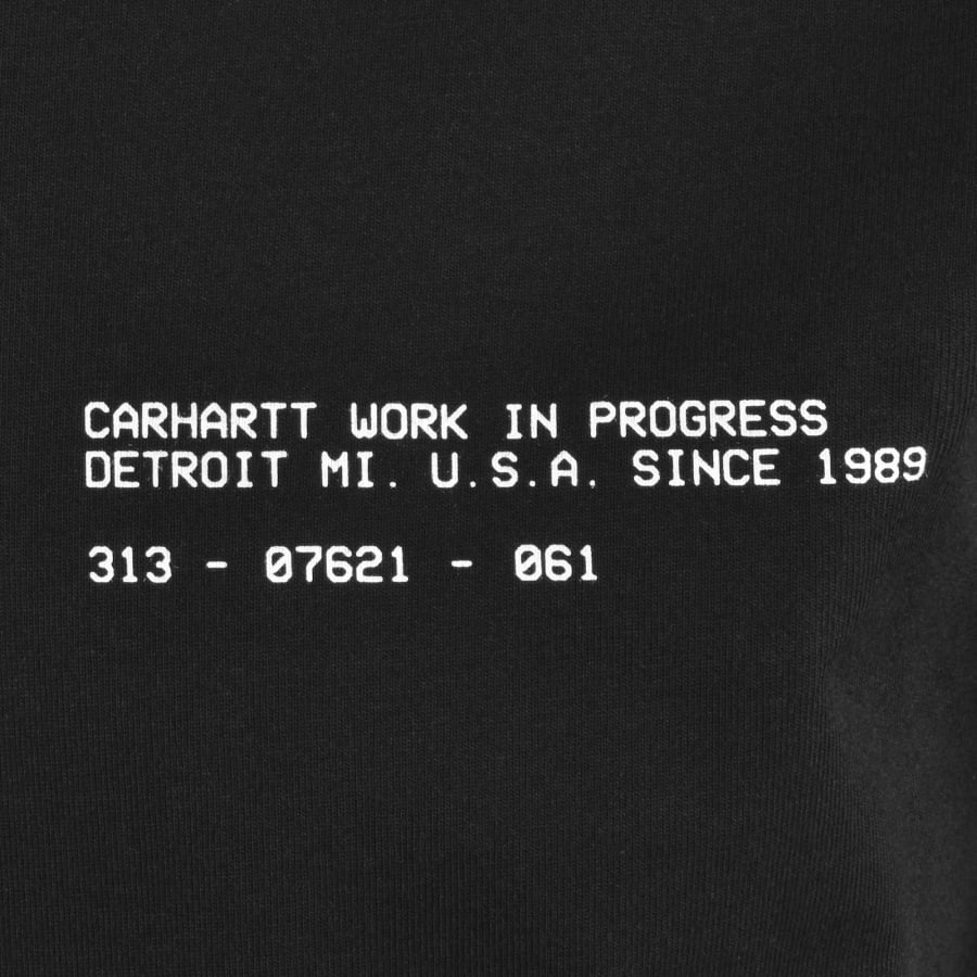 Image number 4 for Carhartt WIP Feather Progress T Shirt Black