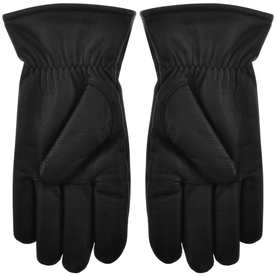 Image number 2 for Carhartt WIP Fonda Leather Gloves Black