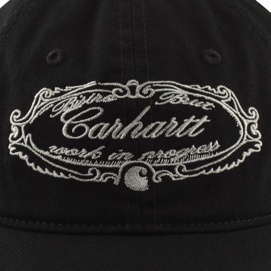 Image number 4 for Carhartt Chez WIP Cap Black