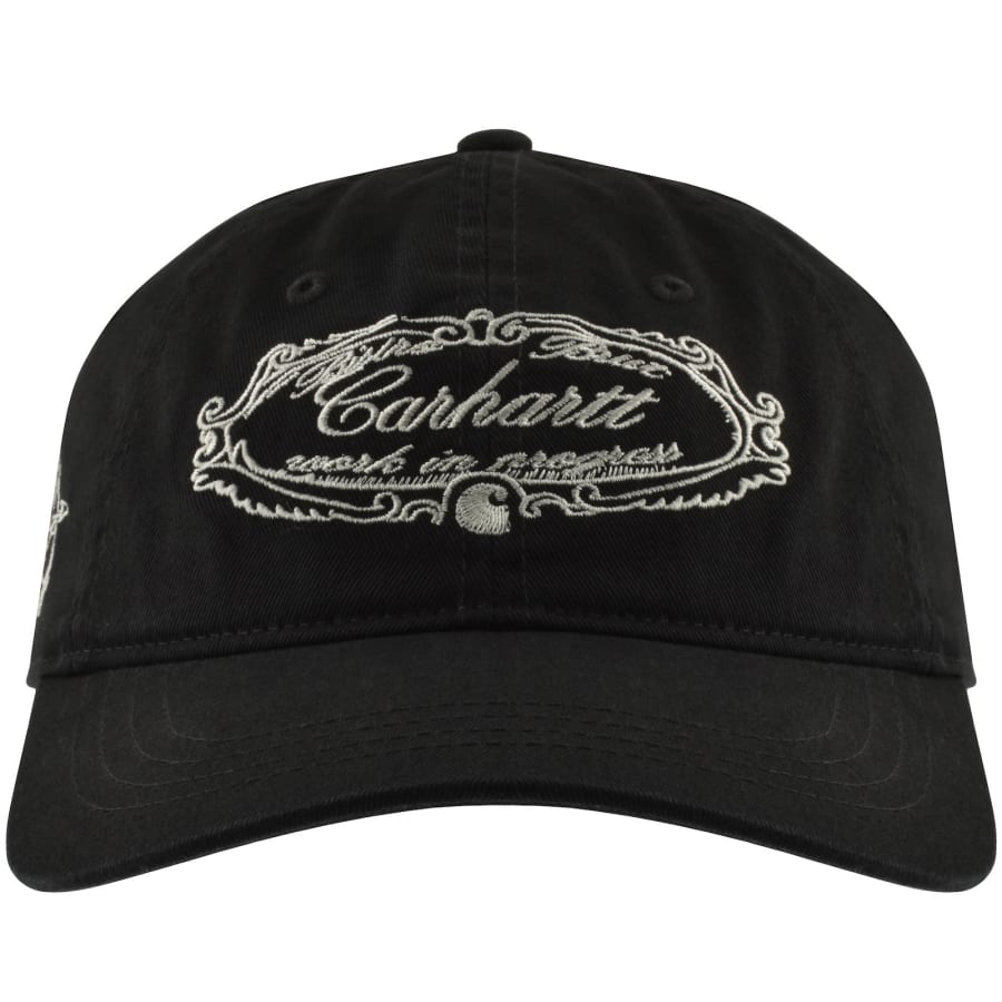 Image number 1 for Carhartt Chez WIP Cap Black