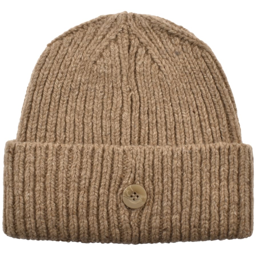 Image number 2 for Carhartt WIP Anglistic Beanie Beige