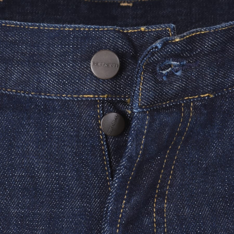 Image number 5 for Carhartt WIP Marlow Dark Wash Blue