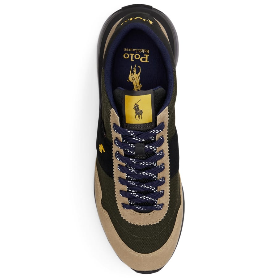 Image number 3 for Ralph Lauren Train 89 Trainers Green