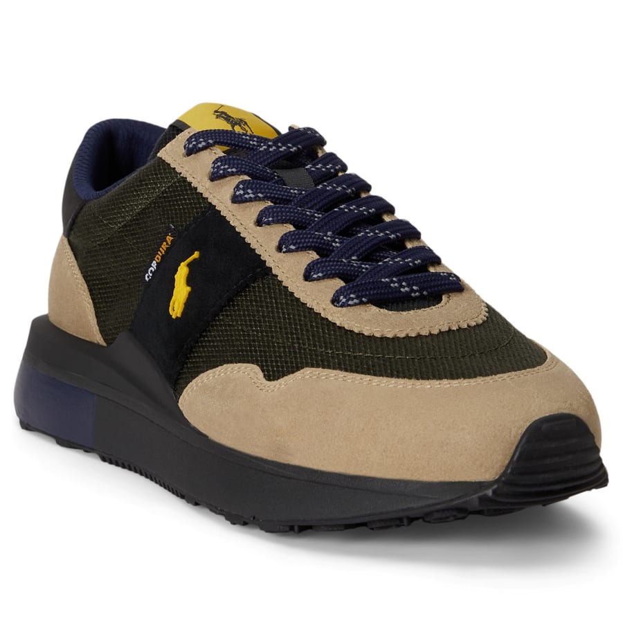 Image number 4 for Ralph Lauren Train 89 Trainers Green