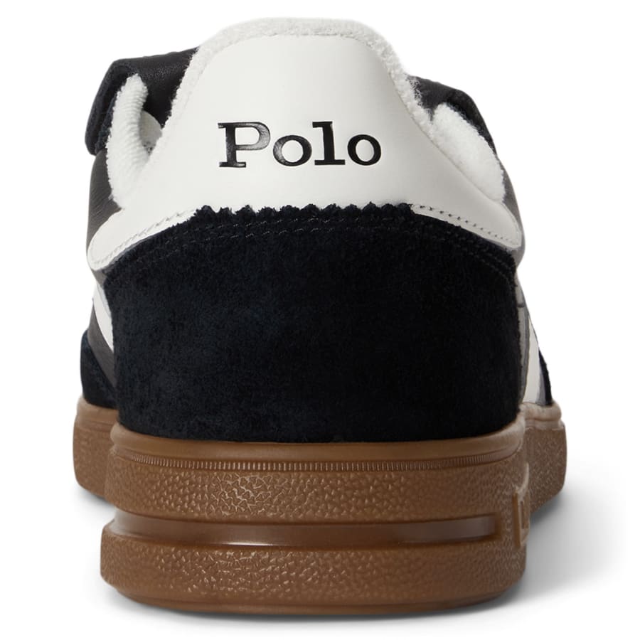 Image number 2 for Ralph Lauren Bedford Trainers Black