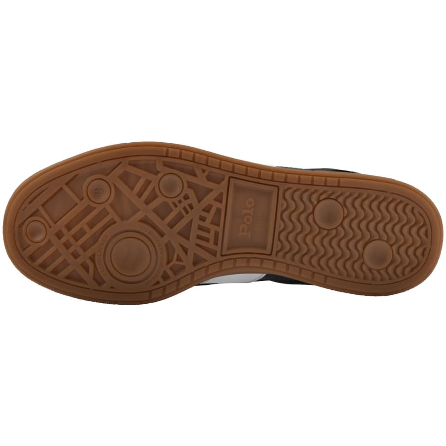 Image number 5 for Ralph Lauren Bedford Trainers Black
