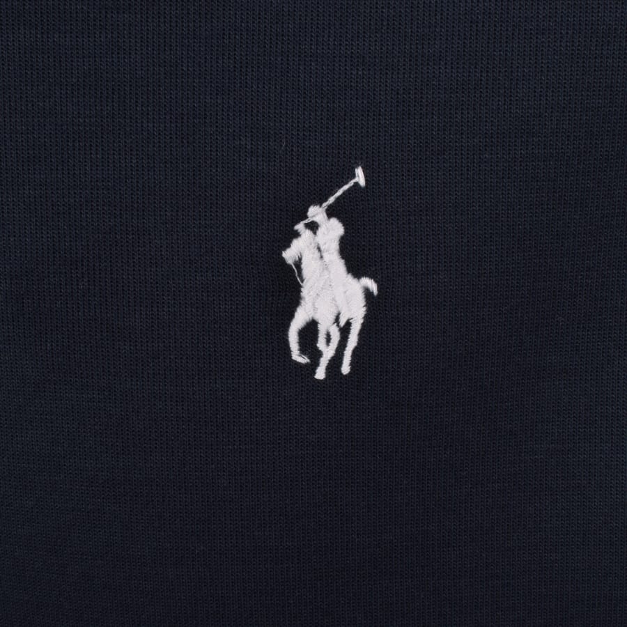 Image number 3 for Ralph Lauren Quarter Zip Sweatshirt Navy