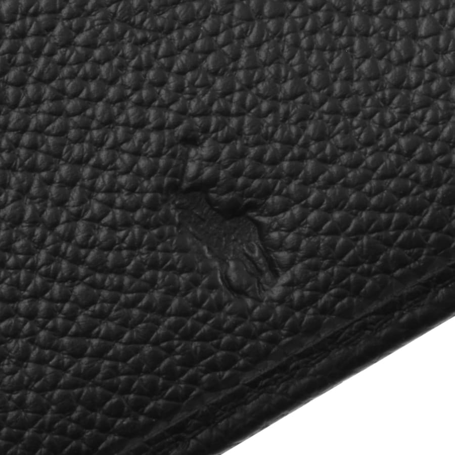 Image number 5 for Ralph Lauren Billfold Leather Wallet Black