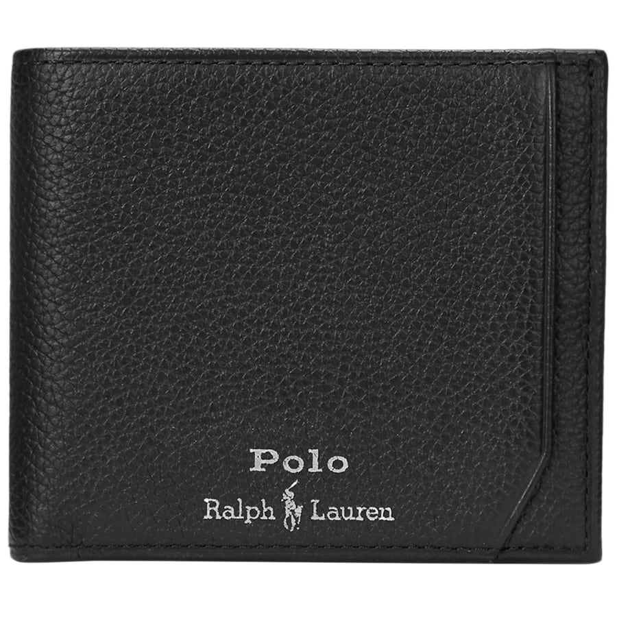 Image number 1 for Ralph Lauren Billfold Leather Wallet Black