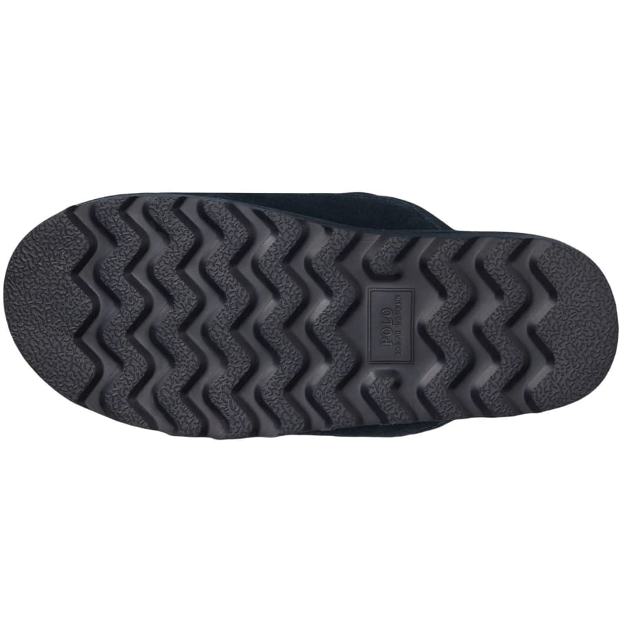 Image number 5 for Ralph Lauren Reade Scuff Slippers Navy