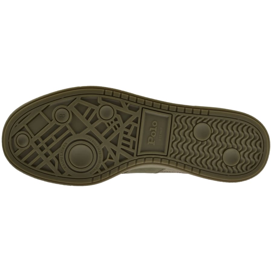 Image number 4 for Ralph Lauren Bedford Trainers Green