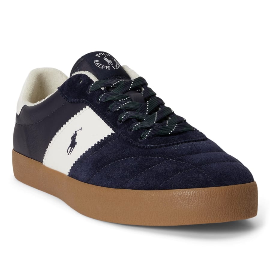 Image number 5 for Ralph Lauren Trainers Navy