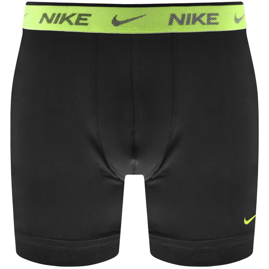 Image number 2 for Nike 3 Pack Everyday Boxer Briefs Black
