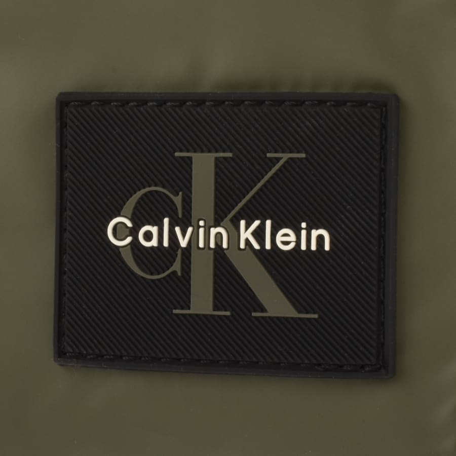 Image number 3 for Calvin Klein Reporter Bag Green