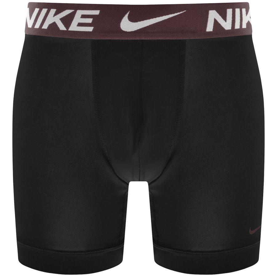 Image number 5 for Nike Essential Micro 5 Pack Boxer Briefs Black