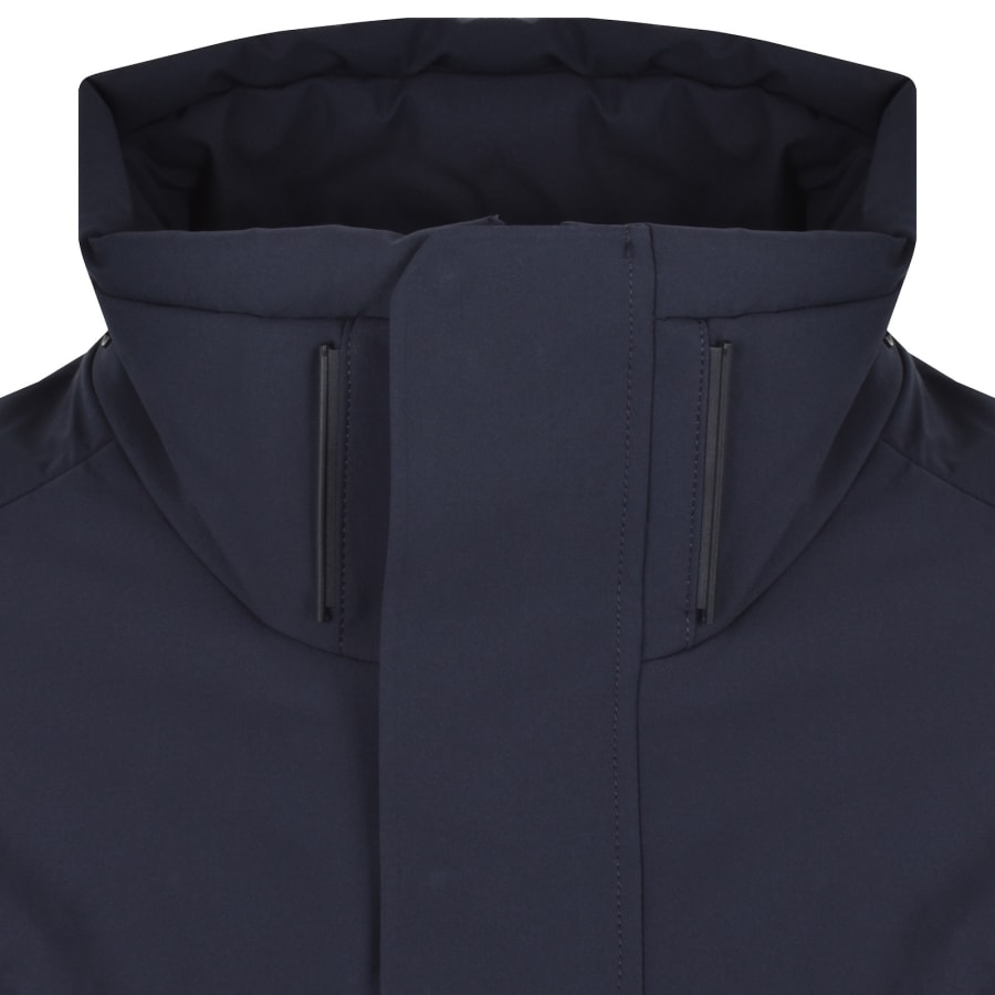 Image number 3 for BOSS OW Block X Down Jacket Dark Blue