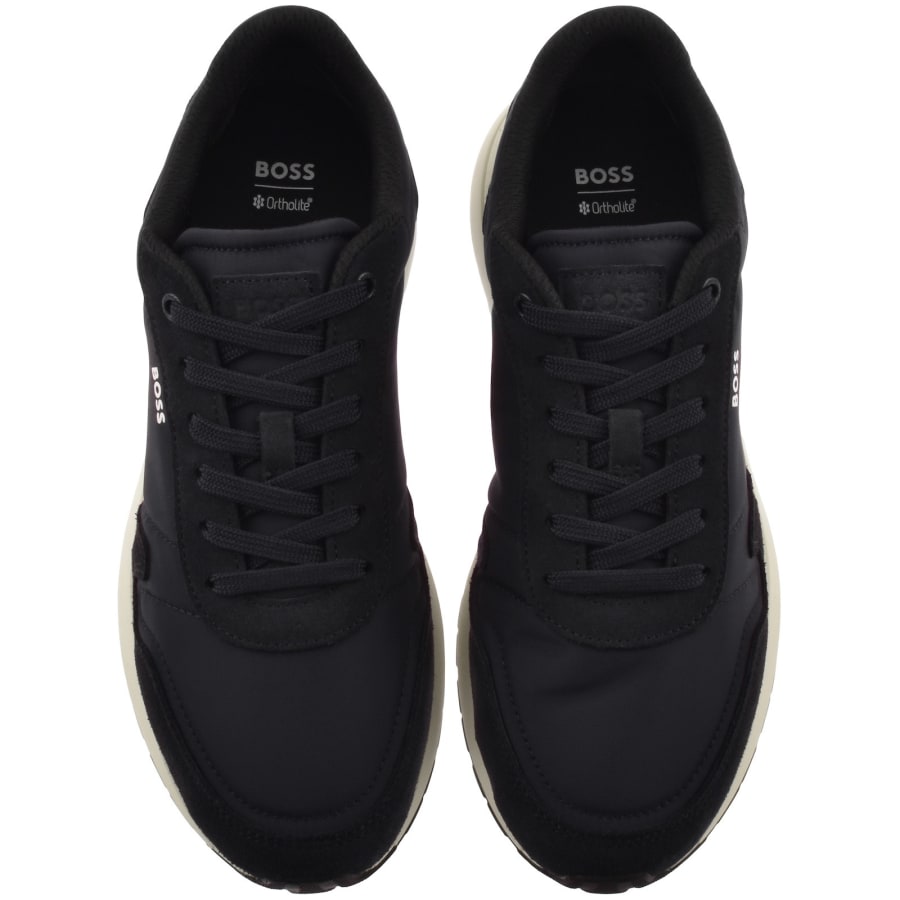 Image number 3 for BOSS Vinston Runner Trainers Navy