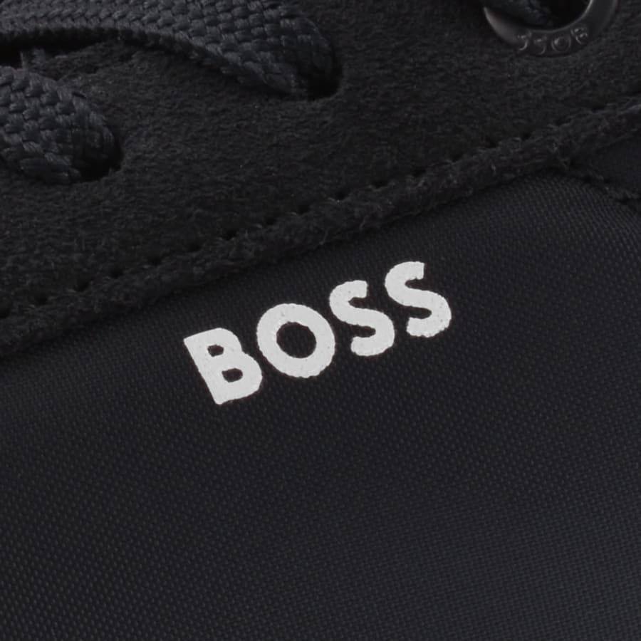 Image number 4 for BOSS Vinston Runner Trainers Navy