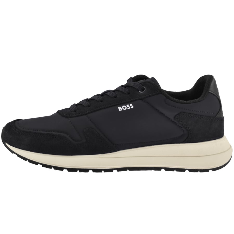 Image number 1 for BOSS Vinston Runner Trainers Navy