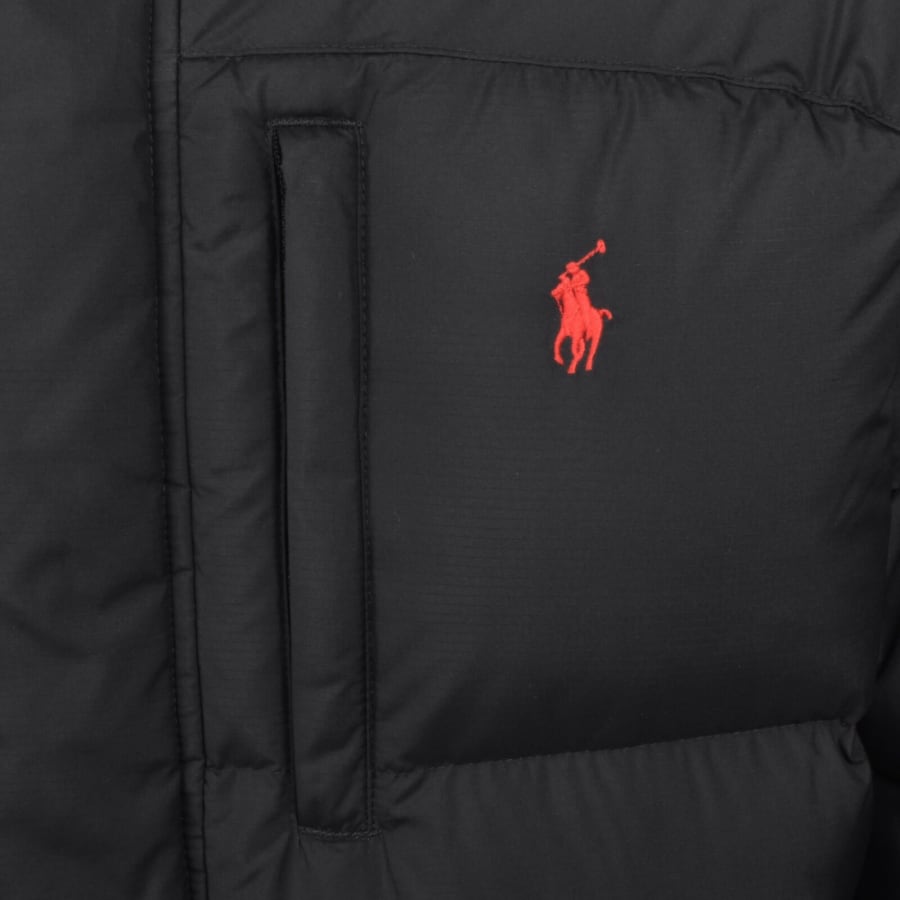 Image number 3 for Ralph Lauren Down Insulated Gorham Jacket Black