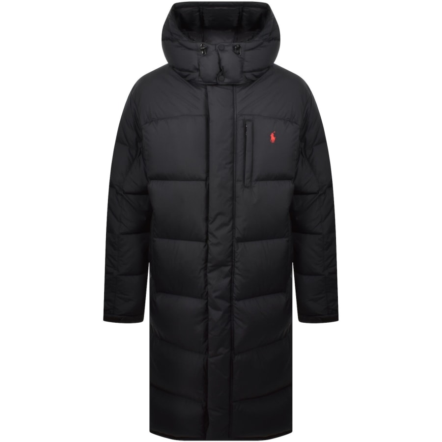 Image number 1 for Ralph Lauren Down Insulated Gorham Jacket Black