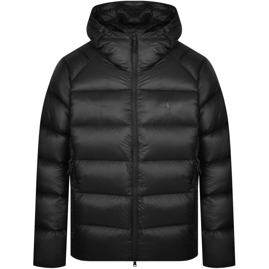 Image number 1 for Ralph Lauren Down Puffer Jacket Black