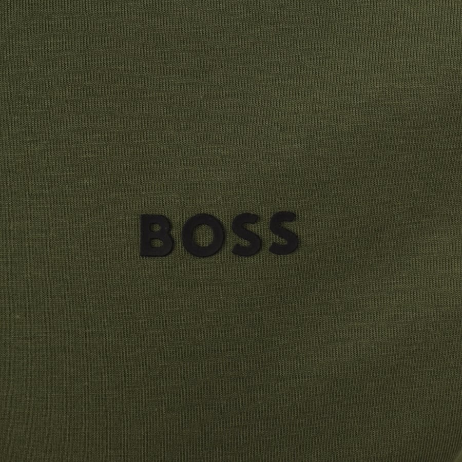 Image number 3 for BOSS Long Sleeved T Shirt Green