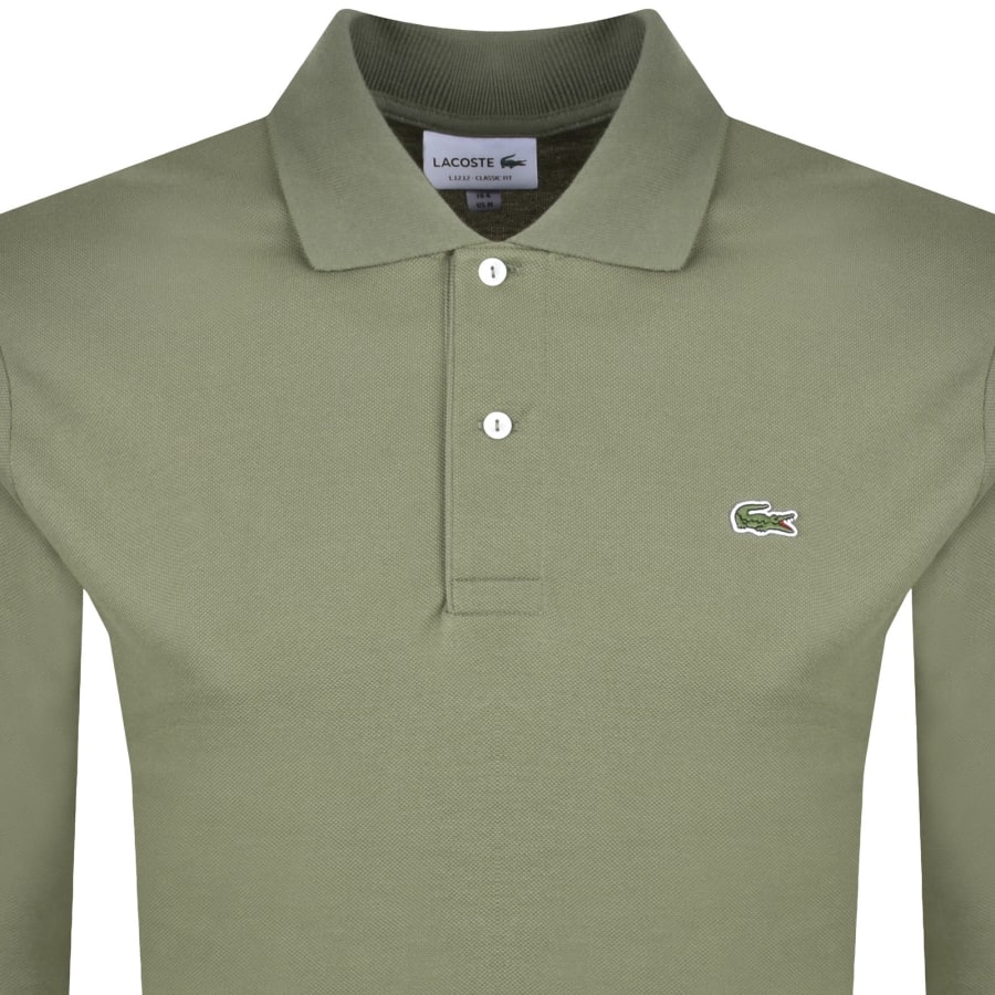 Image number 2 for Lacoste Classic Fit  Polo T Shirt Green