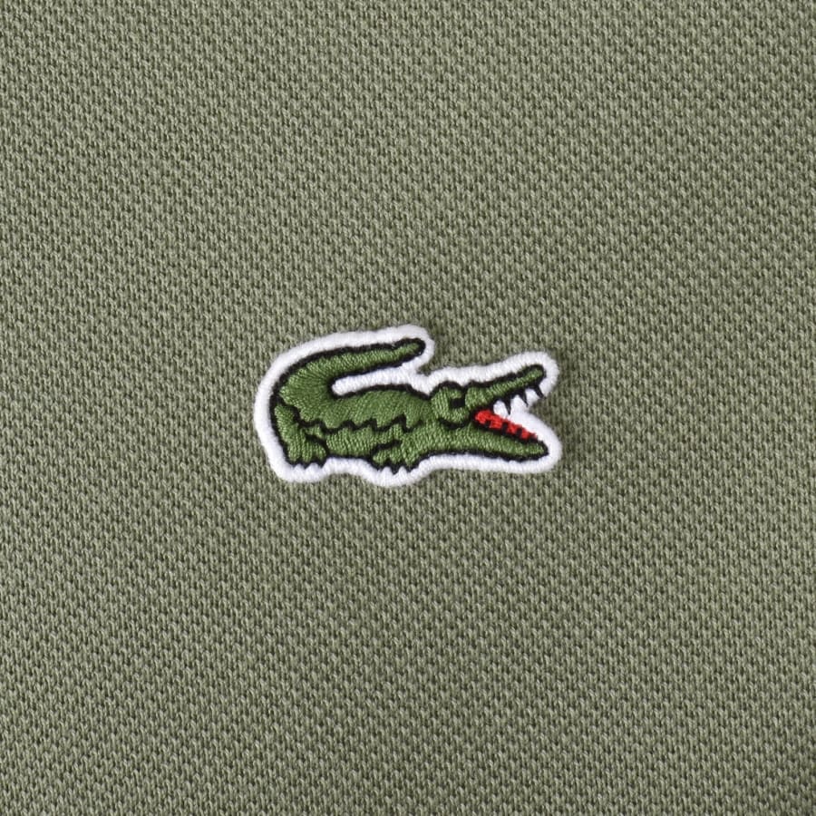 Image number 3 for Lacoste Classic Fit  Polo T Shirt Green