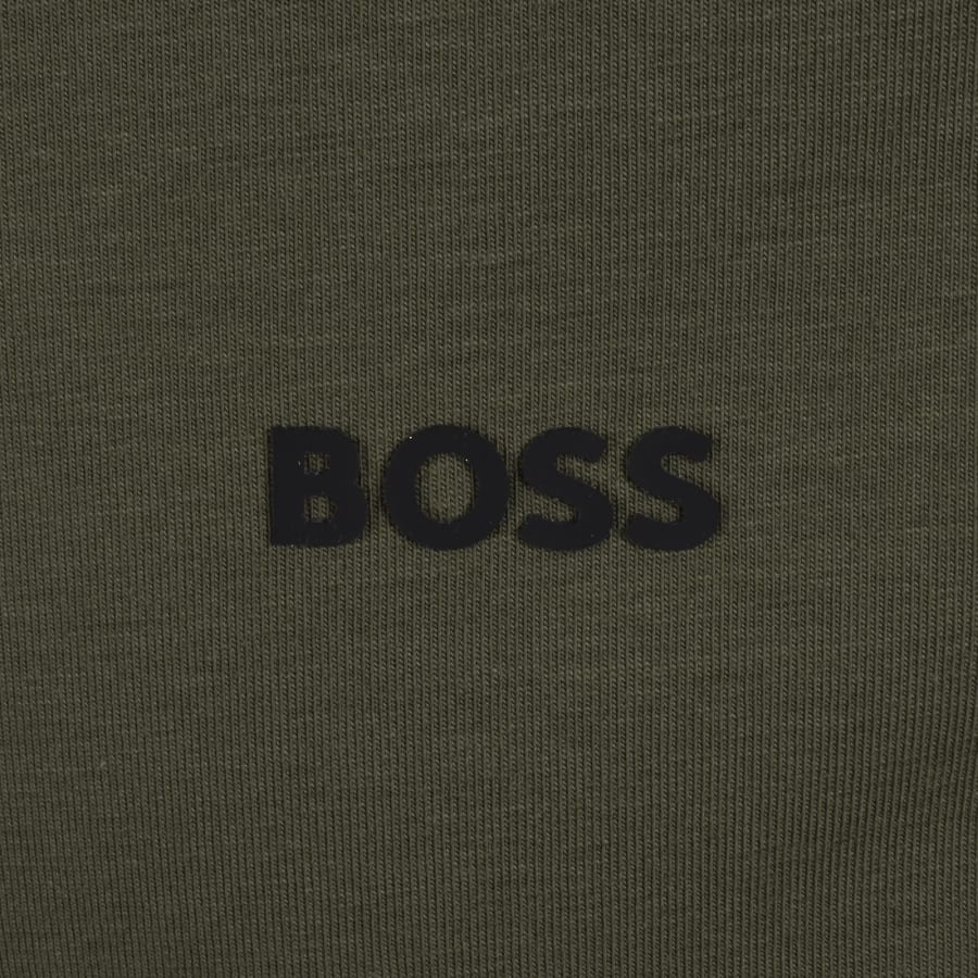 Image number 3 for BOSS Tee T Shirt Open Green