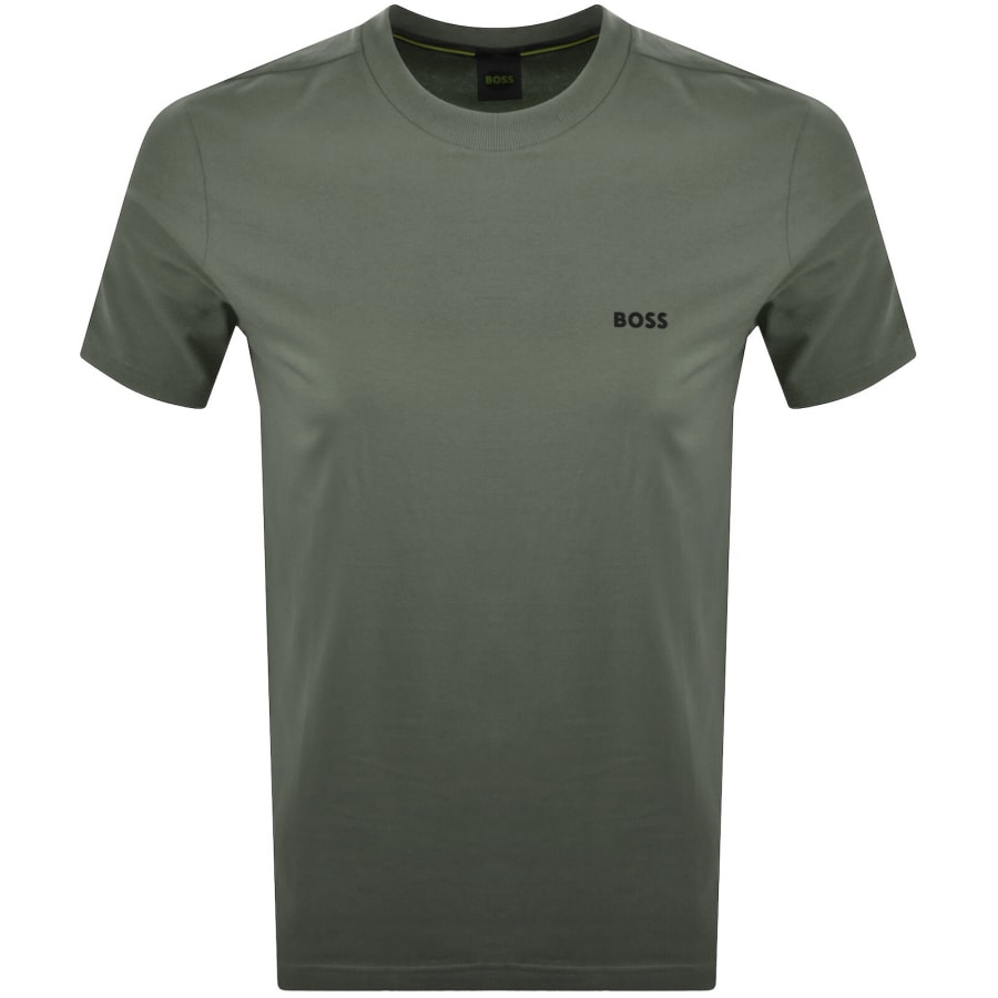Image number 1 for BOSS Tee T Shirt Green