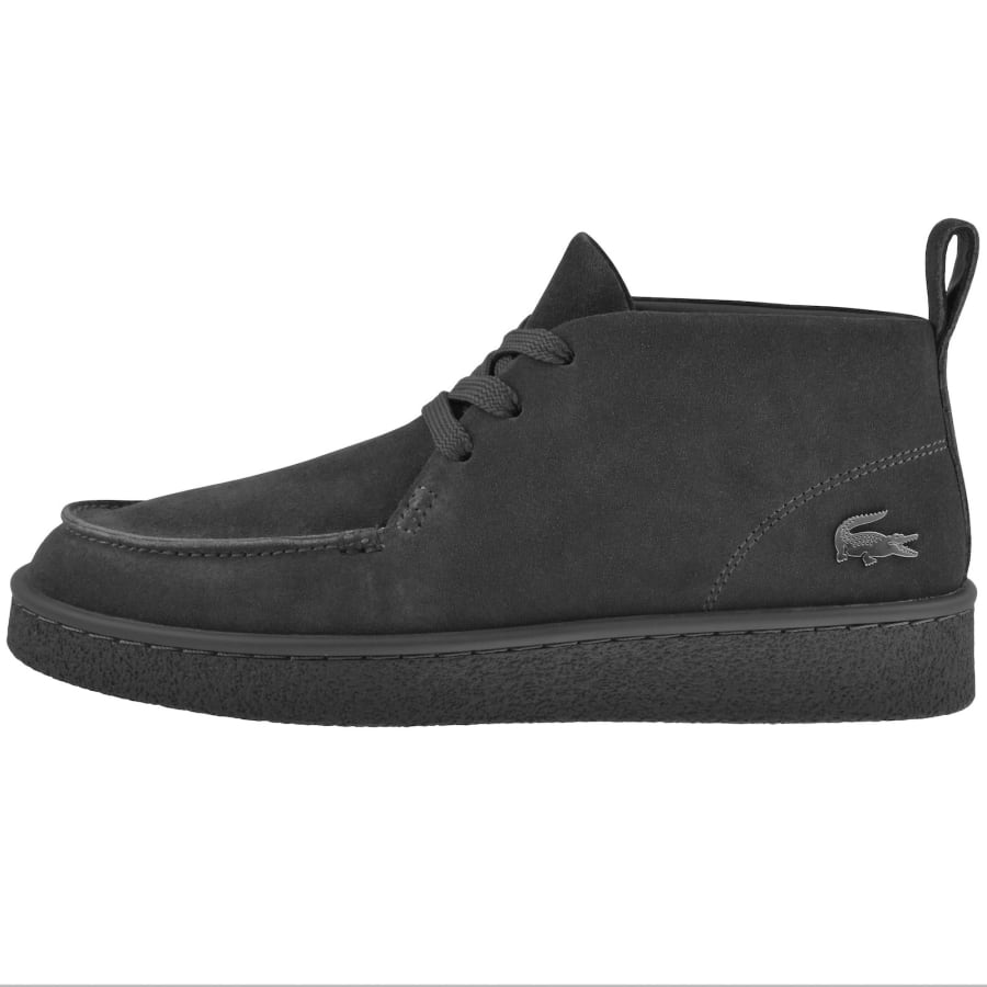 Image number 1 for Lacoste Baseshot Chukka Trainers Grey