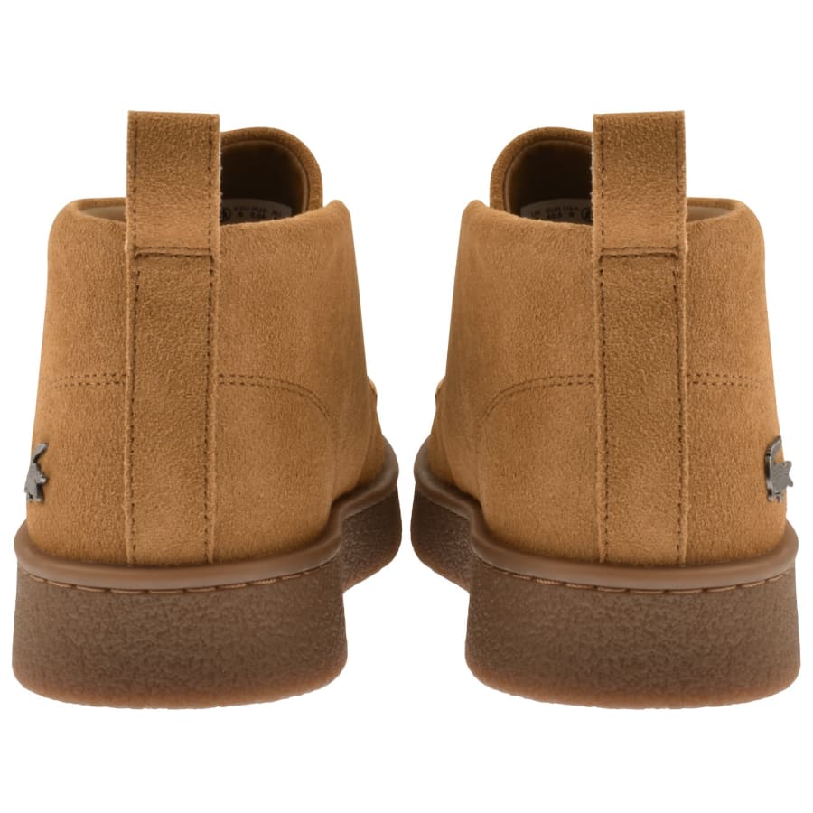 Image number 2 for Lacoste Baseshot Chukka Trainers Brown