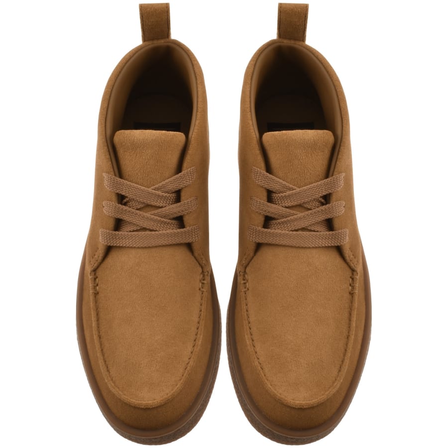Image number 3 for Lacoste Baseshot Chukka Trainers Brown