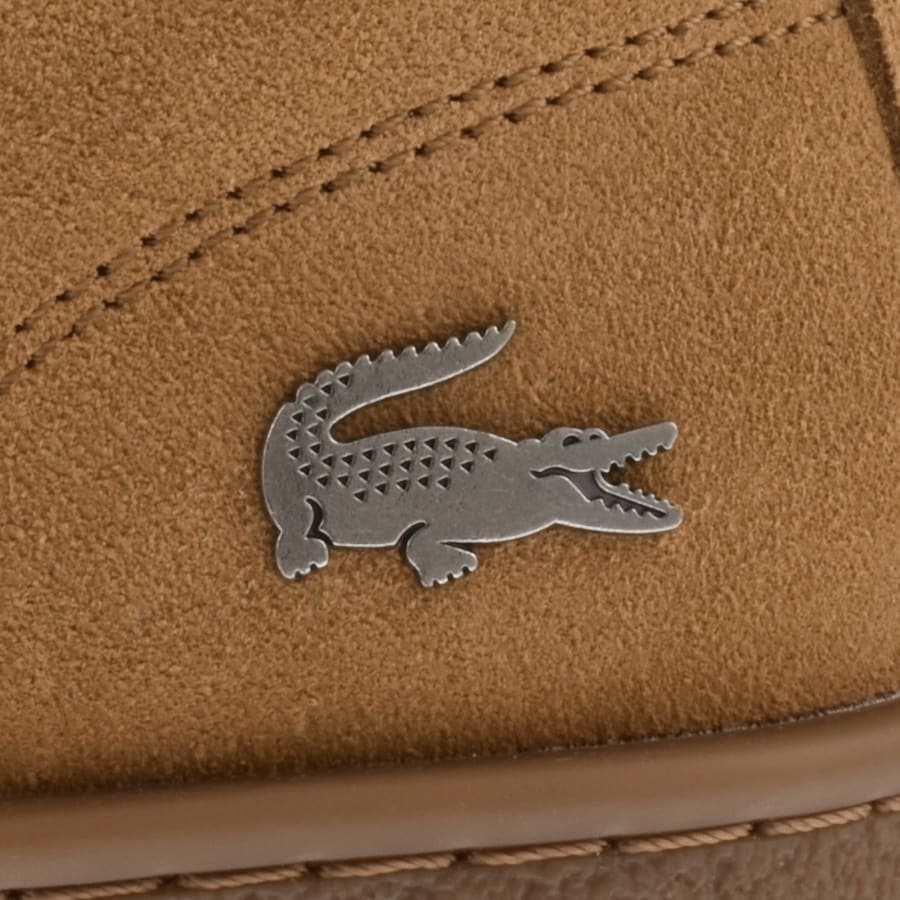 Image number 4 for Lacoste Baseshot Chukka Trainers Brown