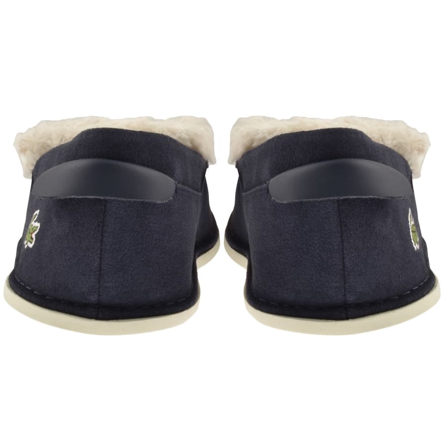 Image number 3 for Lacoste Aubrey Slippers Navy