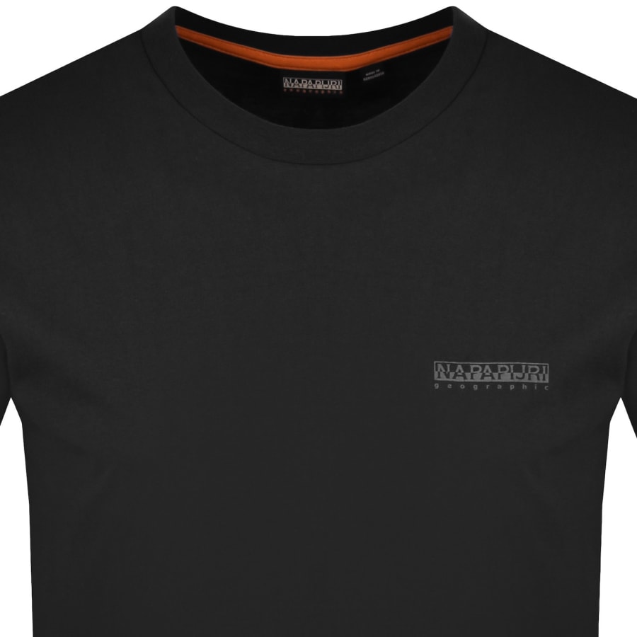 Image number 3 for Napapijri Yourte Logo T Shirt Black