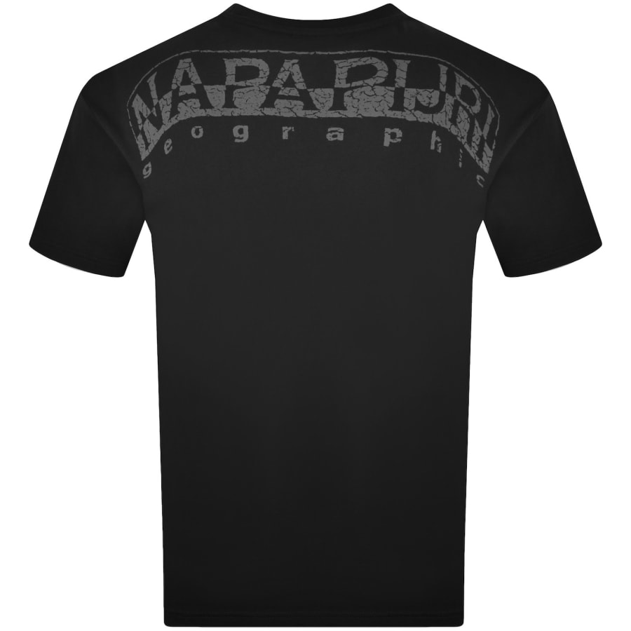 Image number 5 for Napapijri Yourte Logo T Shirt Black