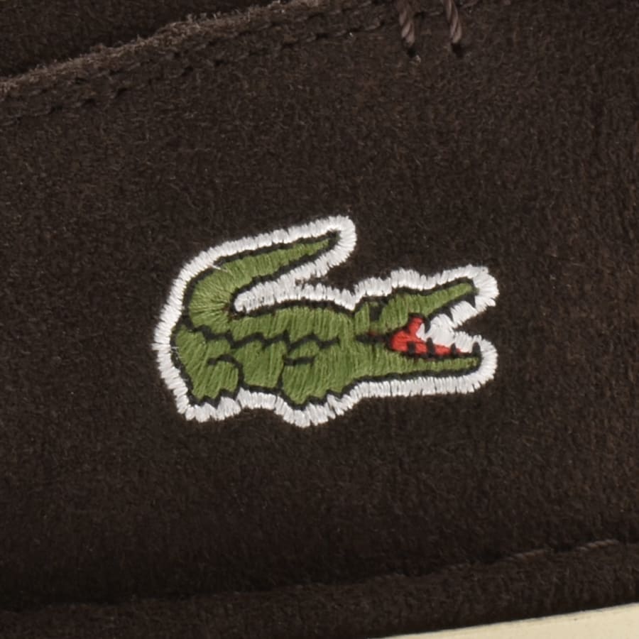 Image number 4 for Lacoste Aubrey Slippers Brown