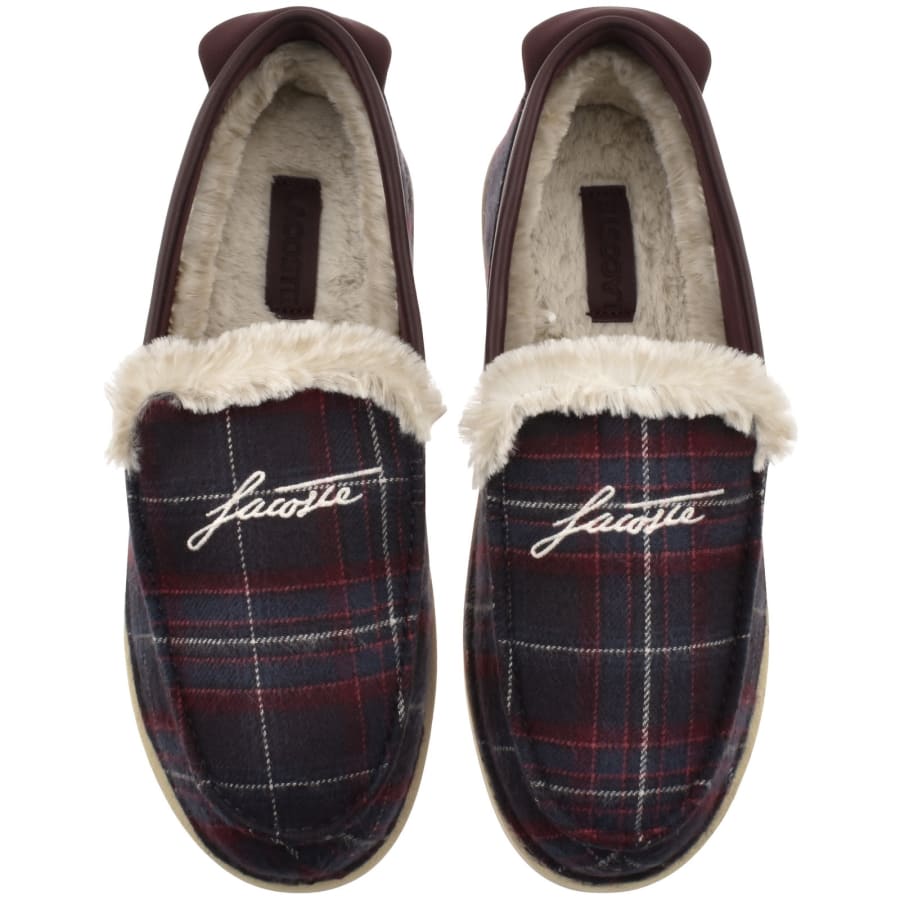 Image number 1 for Lacoste Aubrey Slippers Navy