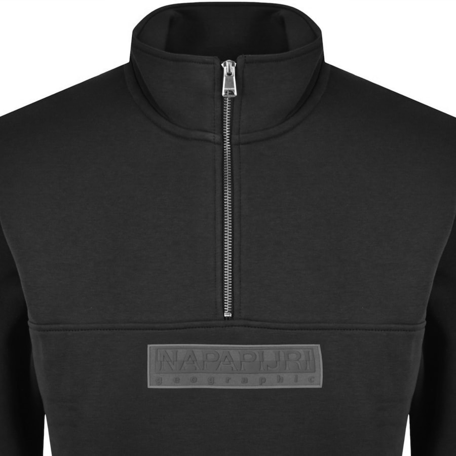 Image number 2 for Napapijri B Box Logo Sweatshirt Black