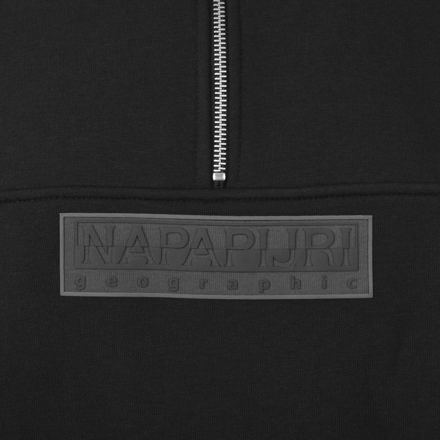 Image number 3 for Napapijri B Box Logo Sweatshirt Black