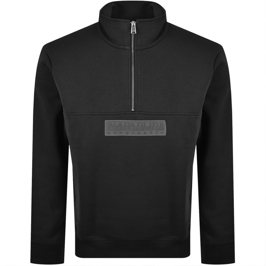 Image number 1 for Napapijri B Box Logo Sweatshirt Black