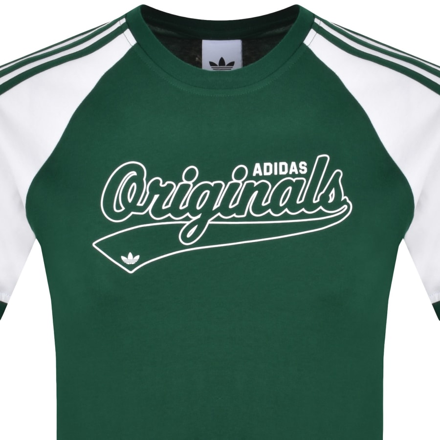 Image number 2 for adidas Originals Cali Ori T Shirt Green