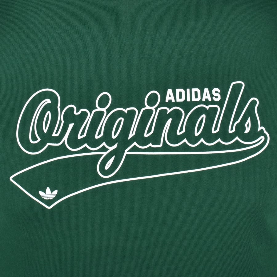 Image number 3 for adidas Originals Cali Ori T Shirt Green
