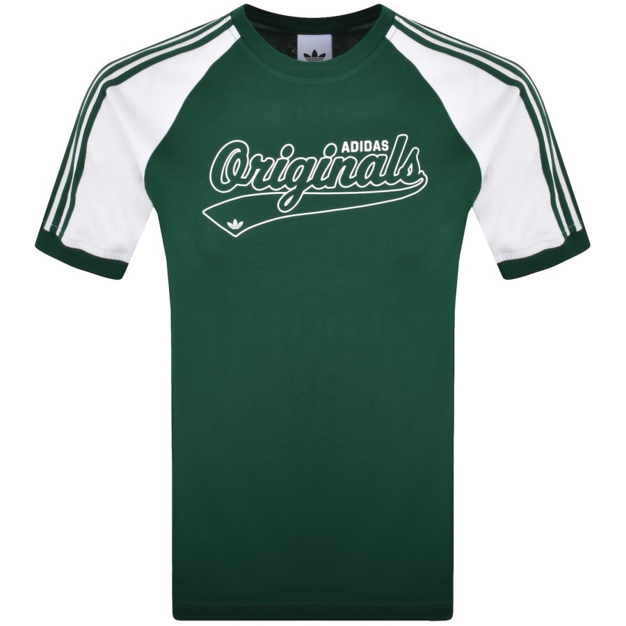 Image number 1 for adidas Originals Cali Ori T Shirt Green