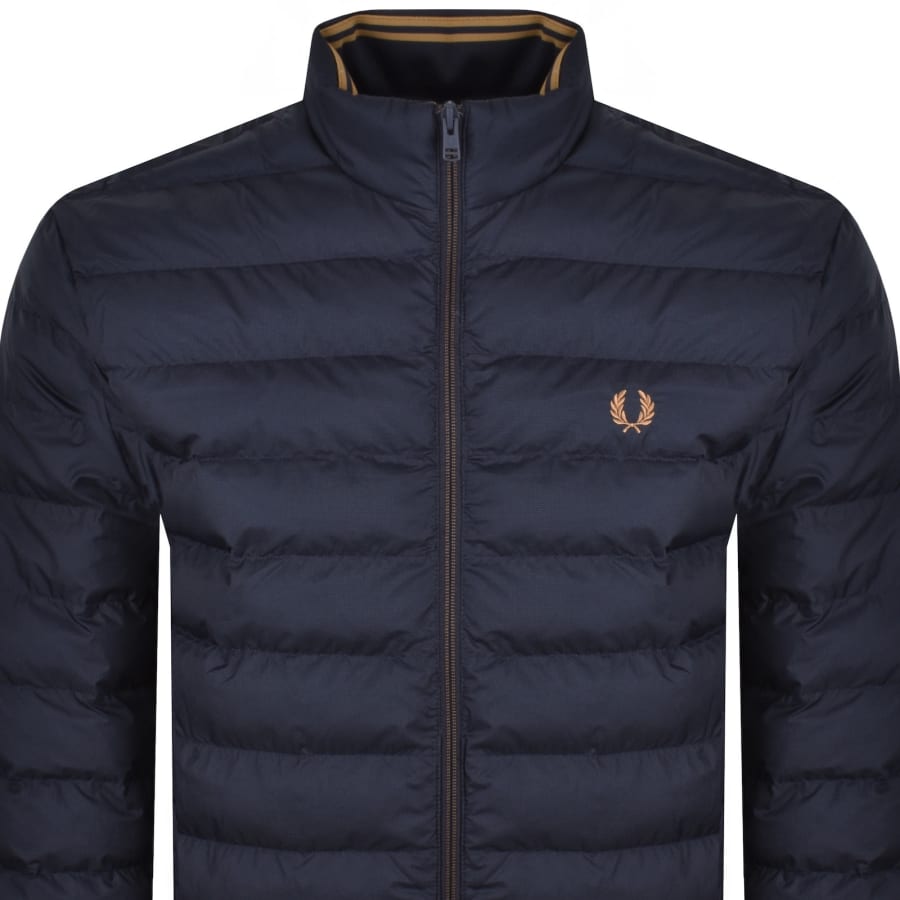 Image number 2 for Fred Perry Insulated Jacket Navy
